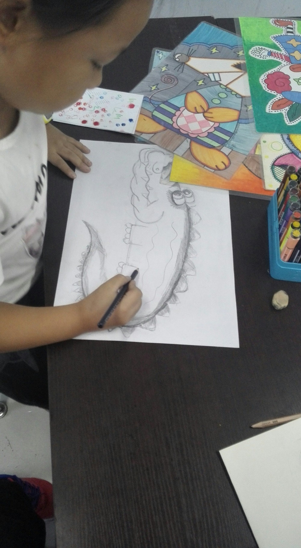 幼儿园铅笔画绘画简单素描——师乐汇幼儿教师教育网