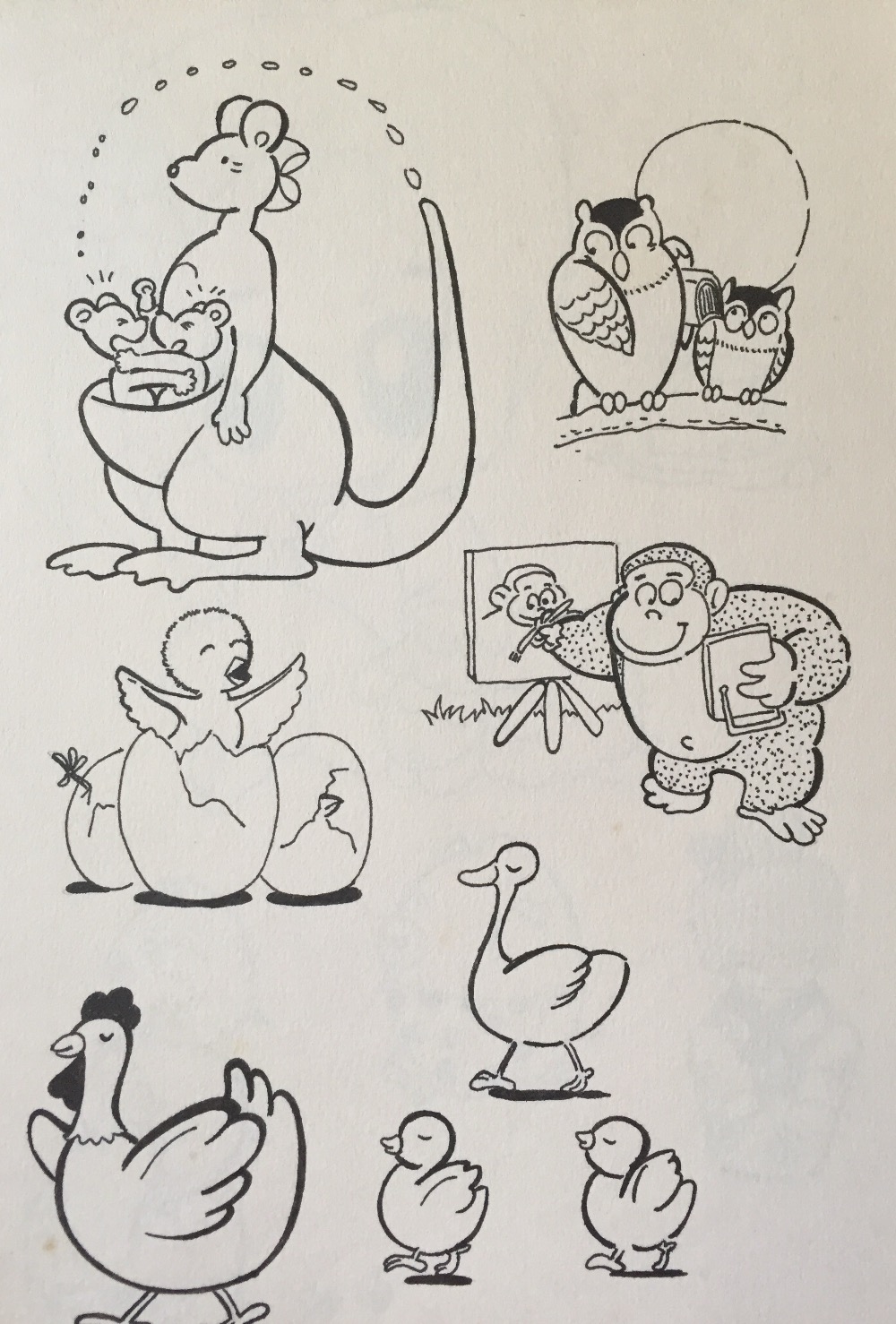 简笔画——动物篇