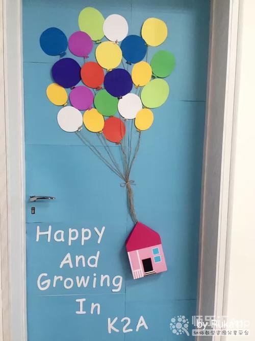 幼儿园门窗环境创设班级门装饰——师乐汇幼儿教师