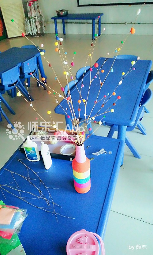 幼儿园废旧材料玩教具美工区—师乐汇幼儿教师教育网