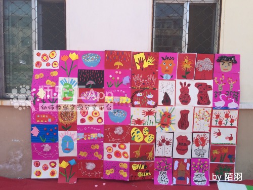幼儿园水粉水墨画绘画儿童画展——师乐汇幼儿教师教育网