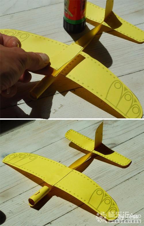 幼儿园纸质玩教具手工纸飞机——师乐汇幼儿教师教育网