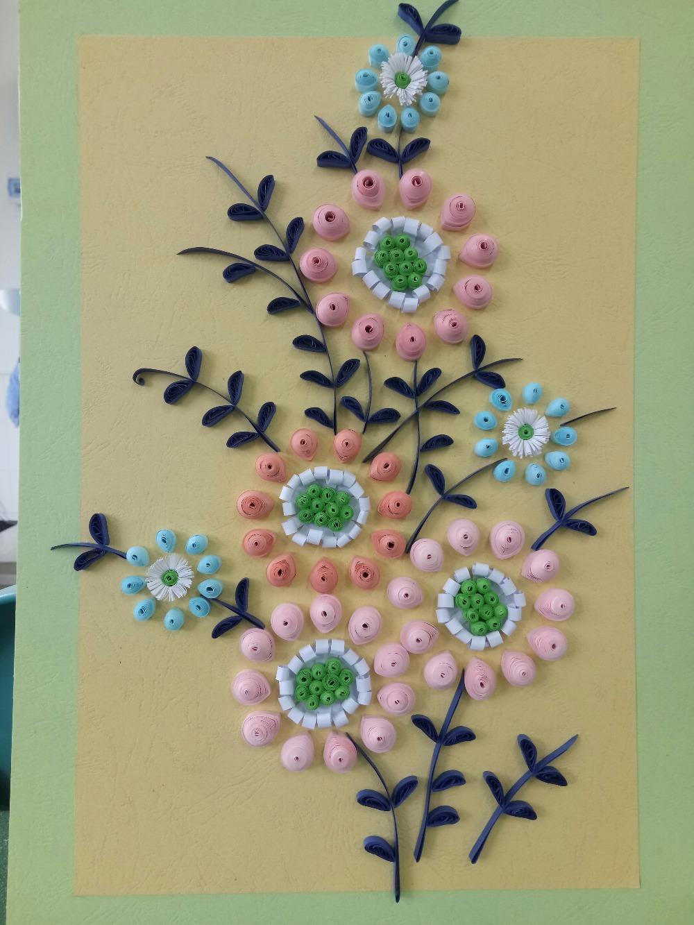 幼儿园纸质玩教具纸浮雕花卉——师乐汇幼儿教师教育网