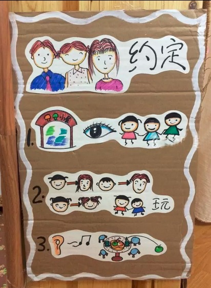 幼儿园活动室墙面环境创设表演区规则——师乐汇幼儿教师教育网
